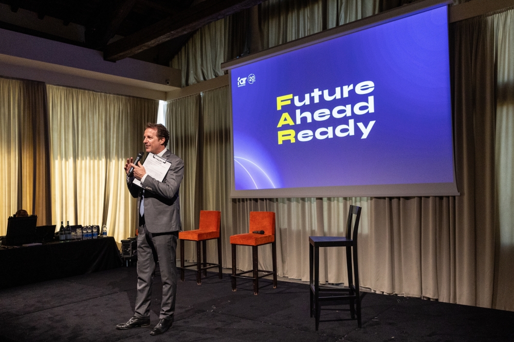 CONDUZIONE 20 anni di FAR NETWORKS al Castello di CASSANO d'ADDA - Roberto Rasia